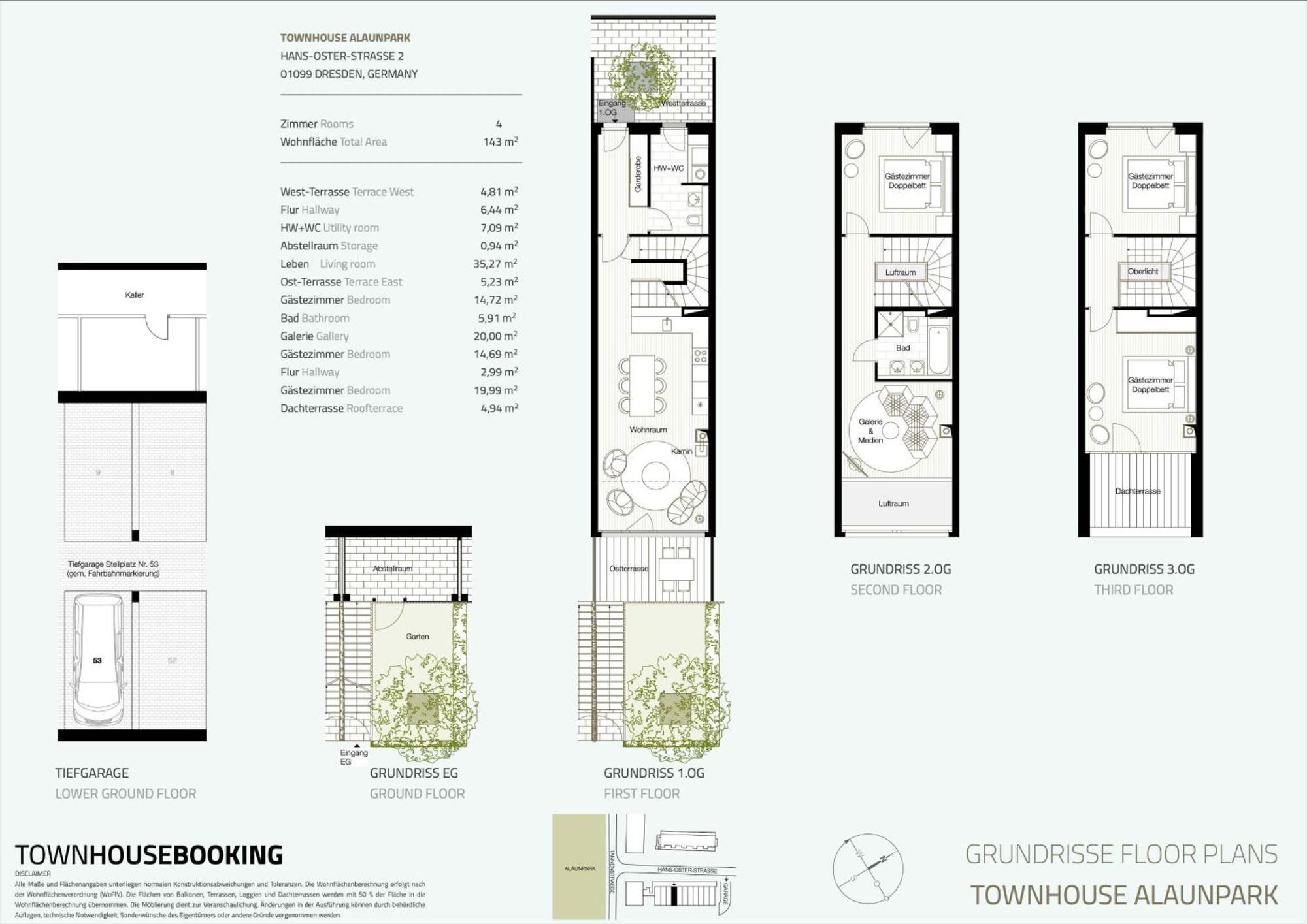 Townhouse Alaunpark Vila Dresden Exterior foto