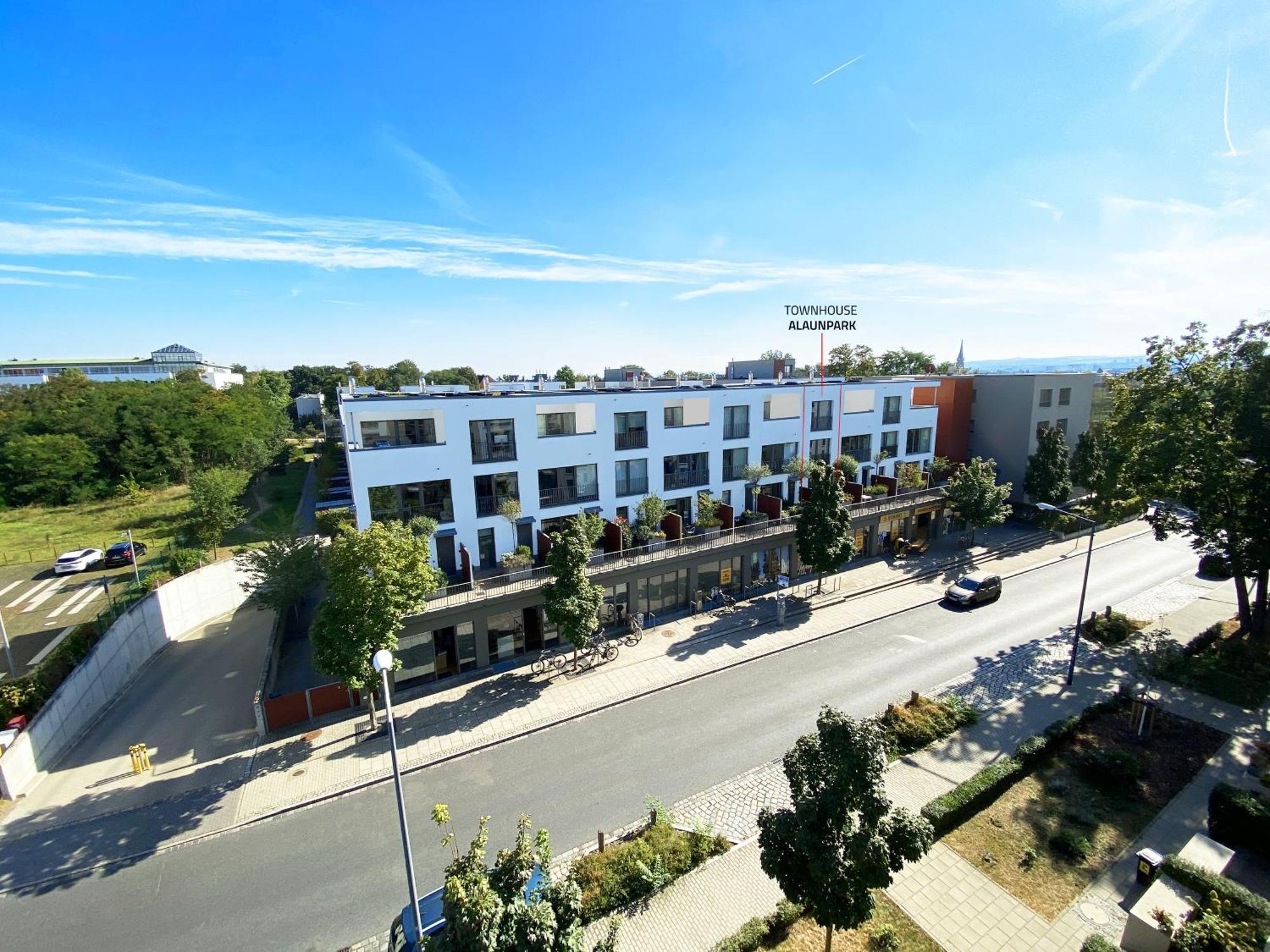 Townhouse Alaunpark Vila Dresden Exterior foto