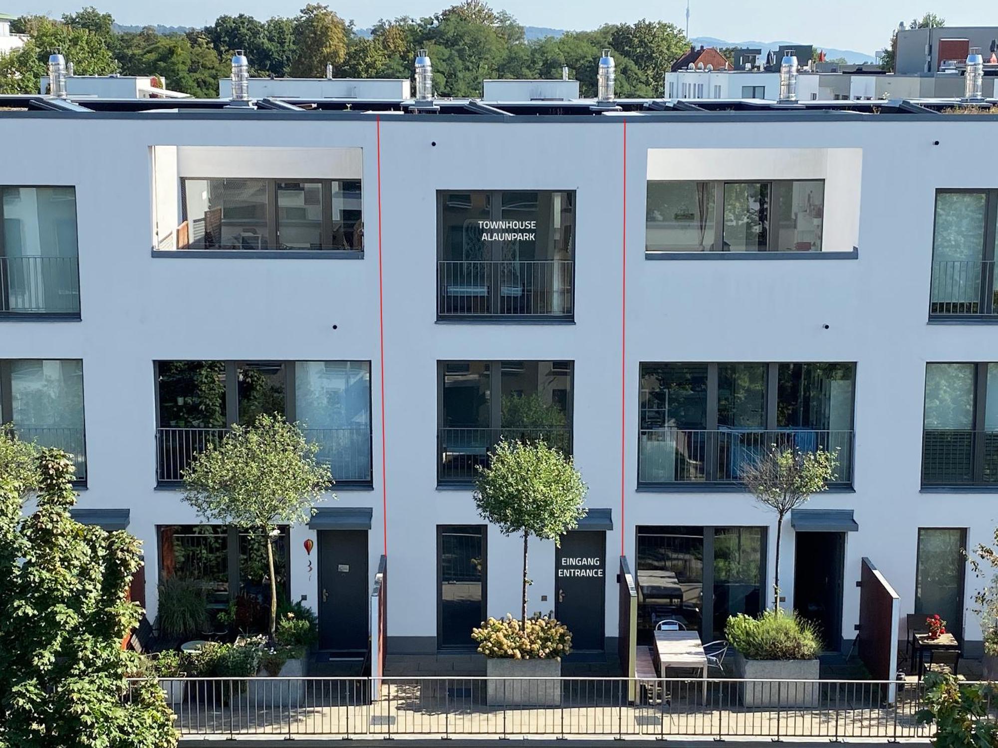Townhouse Alaunpark Vila Dresden Exterior foto